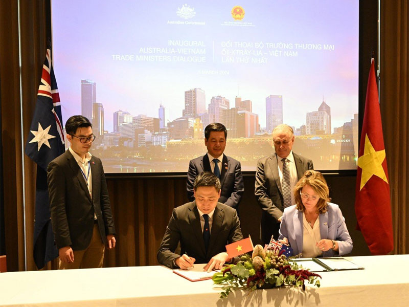 Tăng cường hợp tác trong xúc tiến thương mại và đầu tư giữa Việt Nam - Australia